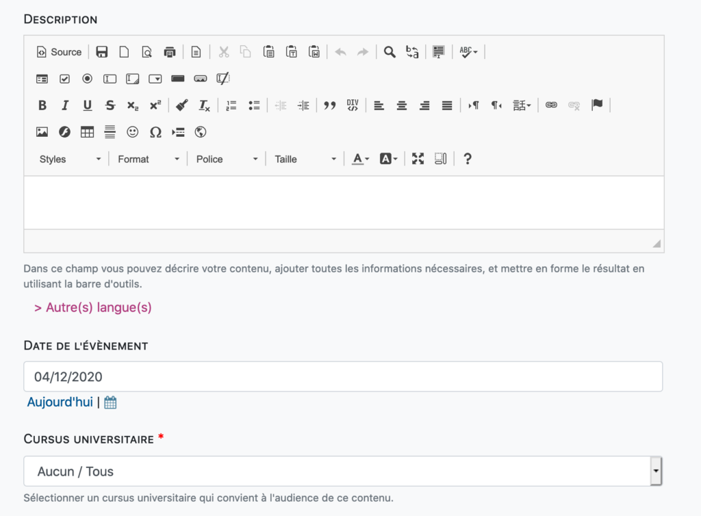 pod fiche suite