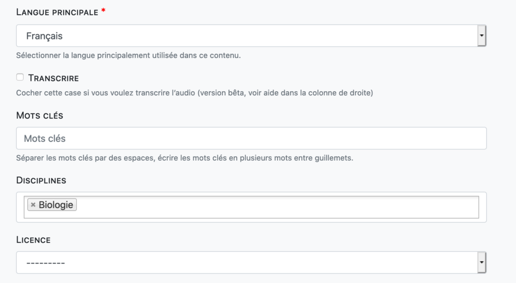 pod fiche suite